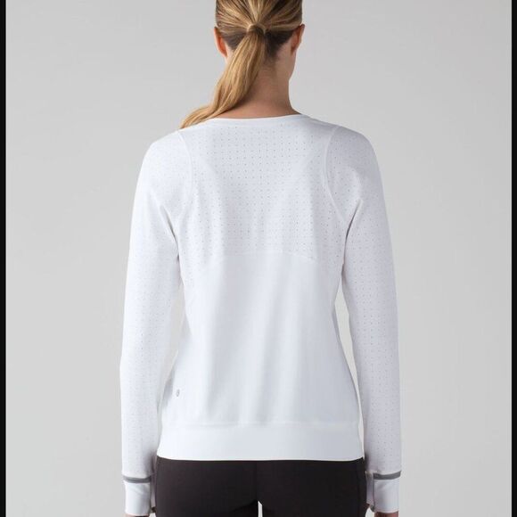 Lululemon Mind Over Miles Long Sleeve Size 8 - Picture 8 of 12